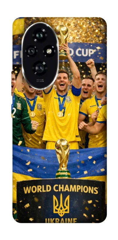 Чехол на Honor 200 UA-Football ver.5 фото 1 из 1