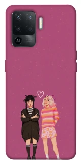 Чохол на Oppo Reno 5 Lite Raven & Rainbow Wednesday фото 1 з 1