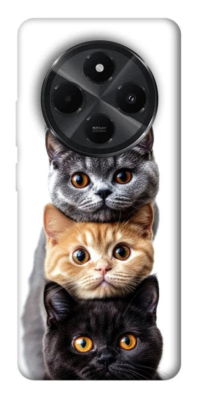 Чохол на Xiaomi Redmi A3 Pro Гарні котики фото 1 з 1