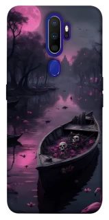 Чехол на Oppo A5 (2020) / Oppo A9 (2020) Boat and flamingo фото 1 из 1