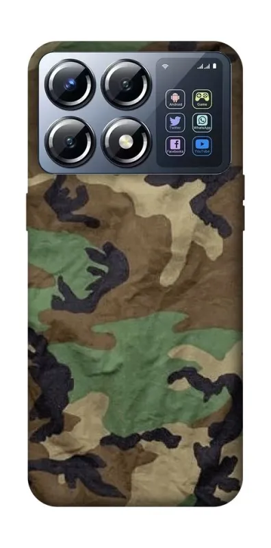 Чохол на Xiaomi POCO X8 Pro Camouflage v12 фото 1 з 1