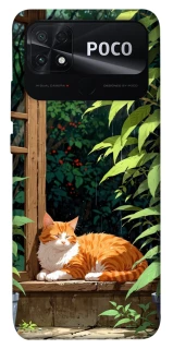 Чохол на Xiaomi Poco C40 red cat фото 1 з 1