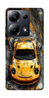 Чехол на Xiaomi Poco M6 Pro 4G Drawn Porsche фото 1 из 1