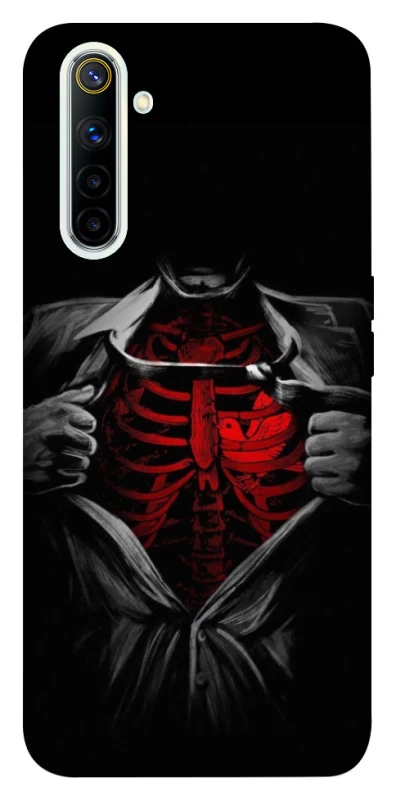 Чохол на Realme 6 Skeleton Heart фото 1 з 1