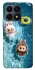 Чохол на Huawei Honor X8a Labubu in the pool фото 1 з 1