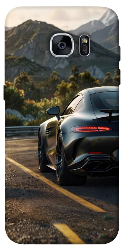 Чехол на Samsung G935F Galaxy S7 Edge Car in the mountains фото 1 из 1