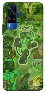 Чехол на Vivo Y51a Dandysworld tv green theme фото 1 из 1