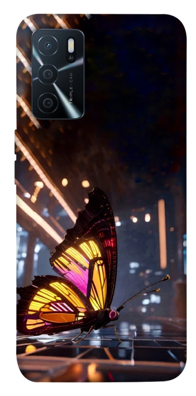 Чохол на Oppo A16s / A16 Cyber butterfly фото 1 з 1