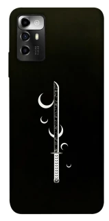 Чехол на ZTE Blade A72 Самурай всегда с катаной фото 1 из 1