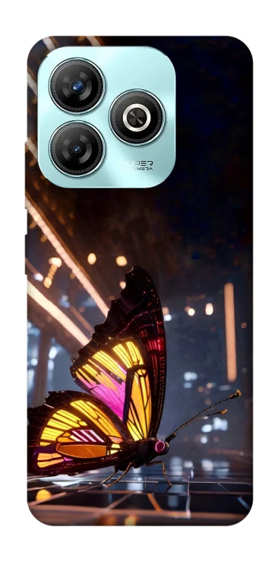 Чохол на ZTE Blade A75 4G Cyber butterfly фото 1 з 1