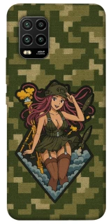 Чохол на Xiaomi Mi 10 Lite Military Waifu фото 1 з 1
