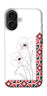 Чехол на Apple iPhone 16 Вышиванка на смартфон фото 1 из 1