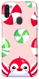 Чехол на Samsung Galaxy M11 Adopt Me Peppermint Penguin фото 1 из 1