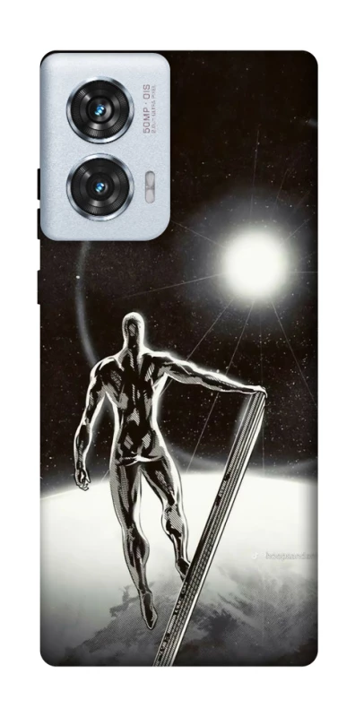 Чехол на Motorola Edge 50 Fusion Серебряный сёрфер фото 1 из 1