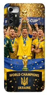 Чехол на ZTE Blade V40 Vita UA-Football ver.5 фото 1 из 1