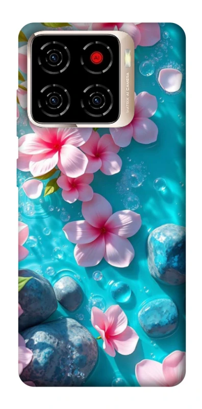 Чохол на ZTE Blade A56 Flowers v19 фото 1 з 1