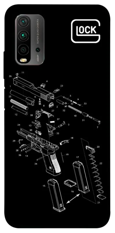Чохол на Xiaomi Redmi 9T LOCK фото 1 з 1