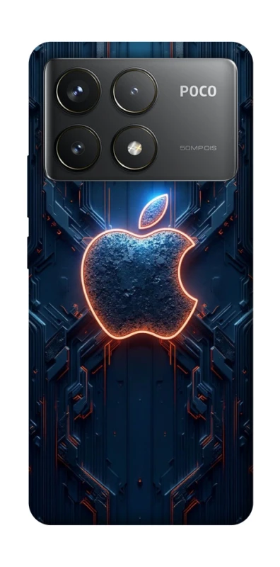 Чохол на Xiaomi Poco F6 Pro Apple logo ver.1 фото 1 з 1