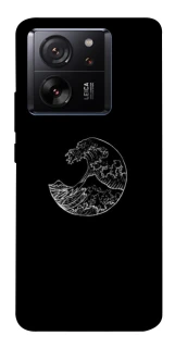 Чохол на Xiaomi 13T Black tsunami фото 1 з 1