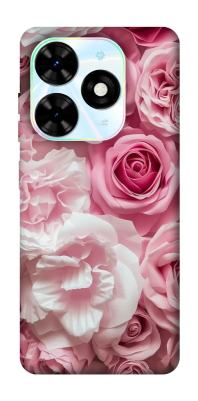 Чехол на TECNO Spark Go 2024 Розовые цветы фото 1 из 1