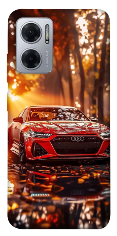 Чохол на Xiaomi Redmi Note 11E Audi at sunset фото 1 з 1