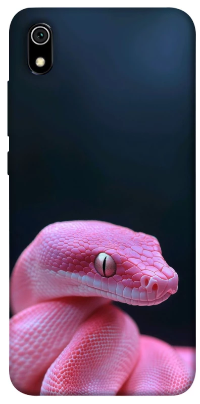 Чохол на Xiaomi Redmi 7A Рожева змія фото 1 з 1