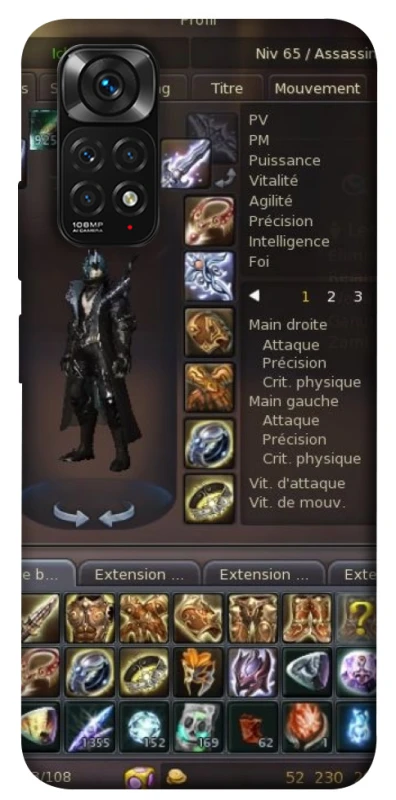 Чохол на Xiaomi Redmi Note 11 (Global) / Note 11S Character Menu ver.1 фото 1 з 1