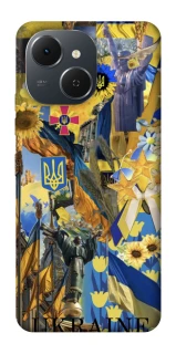 Чехол на TECNO Spark 40C Ukraine style ver.8 фото 1 из 1