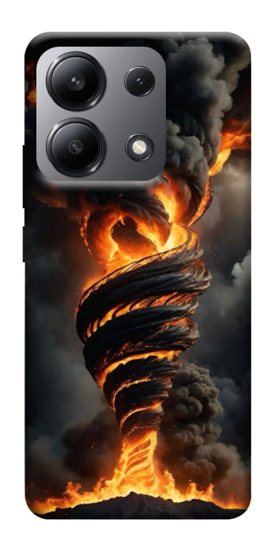 Чехол на Xiaomi Redmi Note 13 4G Огненный торнадо фото 1 из 1