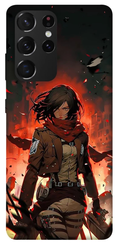 Чехол на Samsung Galaxy S21 Ultra Mikasa v2 фото 1 из 1