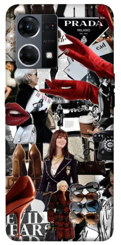 Чохол на Oppo Reno 7 4G Fashion collage ver.13 фото 1 з 1