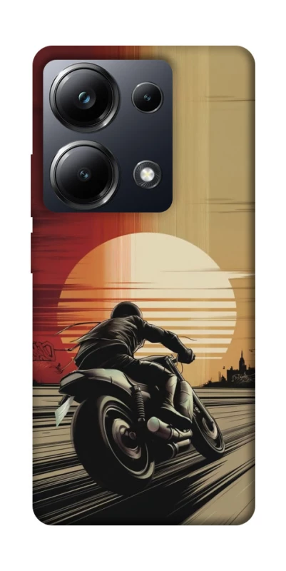 Чехол на Xiaomi Poco M6 Pro 4G Motorcycle фото 1 из 1