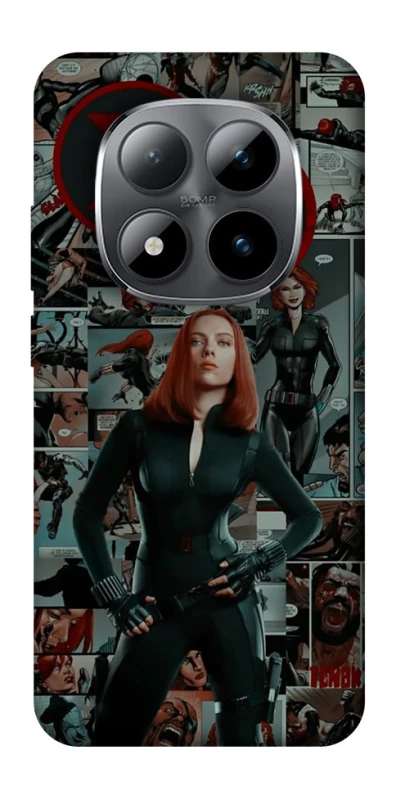 Чохол на Xiaomi Redmi Note 15 Pro 5G Black Widow фото 1 з 1