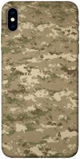 Чохол на Apple iPhone X (5.8") camouflage v4 фото 1 з 1