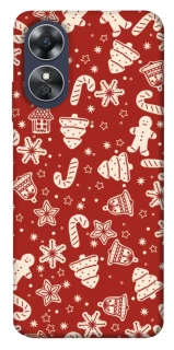 Чехол на Oppo A17 Новогодний v3 фото 1 из 1