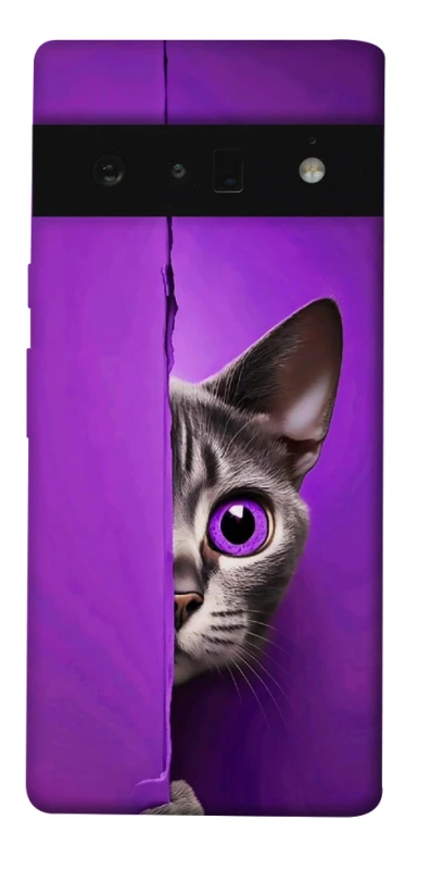 Чохол на Google Pixel 6 Pro Кіт-підглядач фото 1 з 1