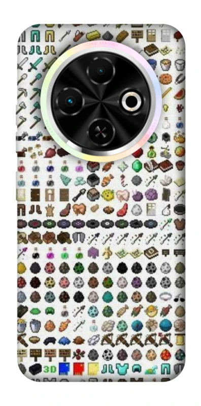 Чохол на TECNO Spark 30C Minecraft v2 фото 1 з 1