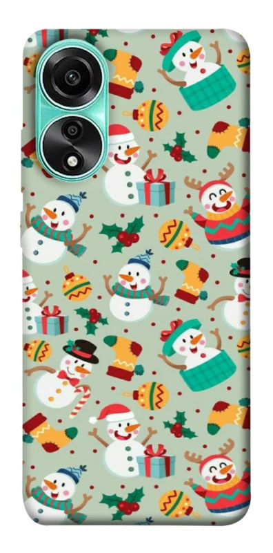 Чехол на Oppo A78 4G Новогодний v2 фото 1 из 1