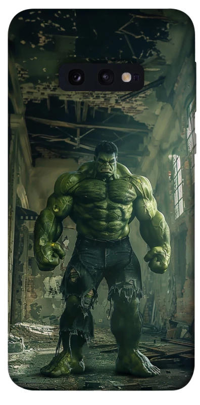 Чохол на Samsung Galaxy S10e Angry Hulk фото 1 з 1