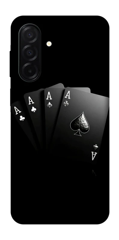 Чохол на Samsung Galaxy A26 5G Black Cards фото 1 з 1