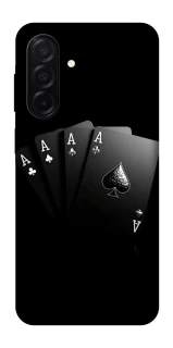 Чехол на Samsung Galaxy A26 5G Black Cards фото 1 из 1