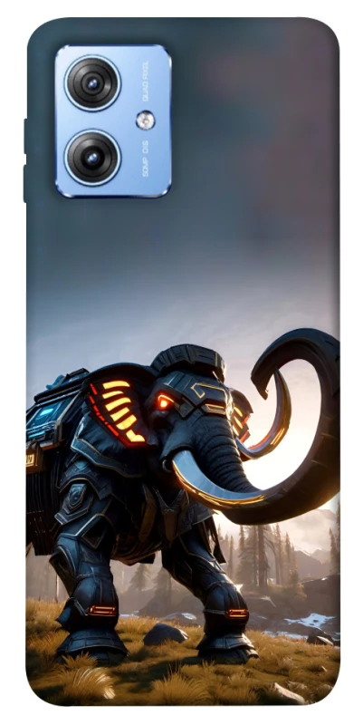 Чохол на Motorola Moto G84 Cyber ​​elephant фото 1 з 1