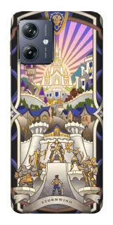 Чехол на Motorola Moto G54 WOW forever stormwind фото 1 из 1
