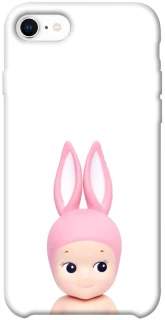 Чехол на Apple iPhone SE (2020) Minimal Bunny Peek фото 1 из 1