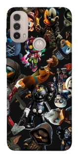Чехол на Motorola Moto E40 Cartoons фото 1 из 1