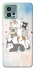 Чехол на Motorola Moto G72 Funny Pets ver.2 фото 1 из 1