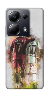 Чохол на Xiaomi Poco M6 Pro 4G Ronaldo та Messi фото 1 з 1