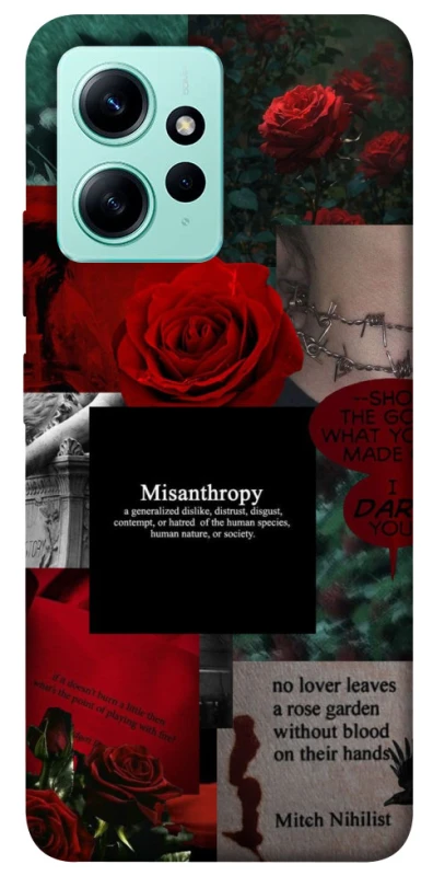 Чехол на Xiaomi Redmi Note 12 4G Misanthropy фото 1 из 1