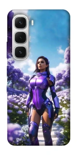 Чохол на Infinix Hot 60i Cyber space girl ver.4 фото 1 з 1