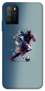 Чехол на Xiaomi Poco M3 Футболист фото 1 из 1